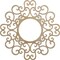 Ekena Millwork Reims Wood Fretwork Pierced Ceiling Medallion, Hickory, 20"OD x 7 5/8"ID x 3/8"T CMWP20X20X0375REHI - alternate 1